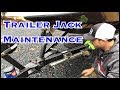DIY Boat Trailer Jack Maintenance