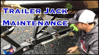 DIY Boat Trailer Jack Maintenance
