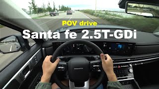 2024 Hyundai Santa fe 2.5 TGDi POV drive