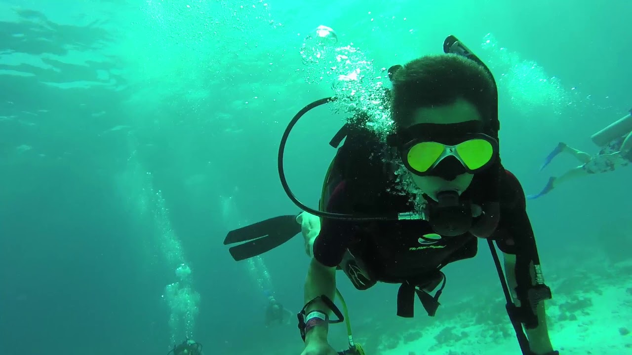 scuba diving cancun youtube