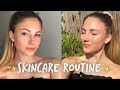 SKINCARE ROUTINE 2018! How I Get Clear, Glowy Skin