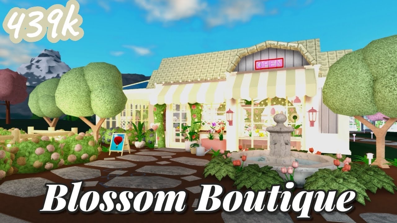 BLOXBURG: Blossom Boutique | $439k Build | Roblox