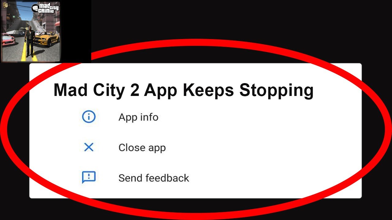 Fix Mad City 2 App Keeps Stopping | Mad City 2 App Crash Issue | Mad ...
