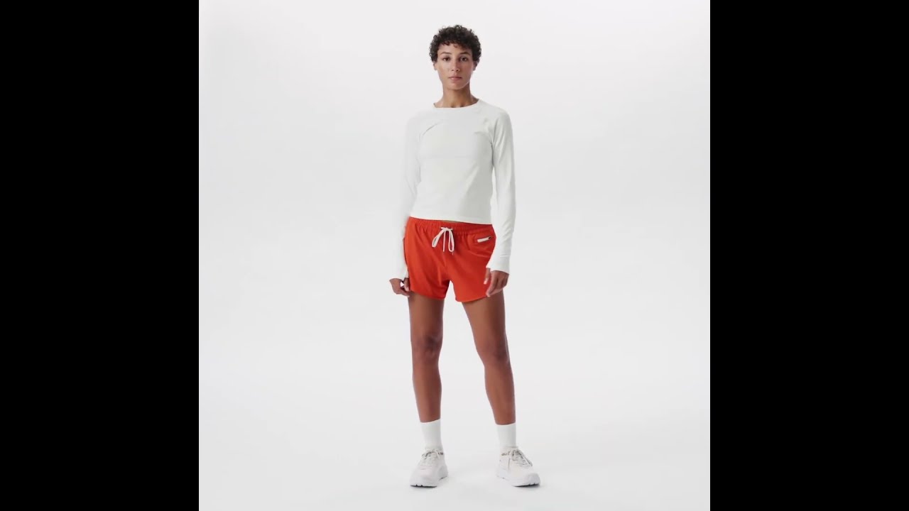 Preview of Vuori Surge Seamless Long-Sleeve T-Shirt - Women's Video