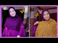هنلف الطرحة المستطيلة العادية زي الخمار بالظبط