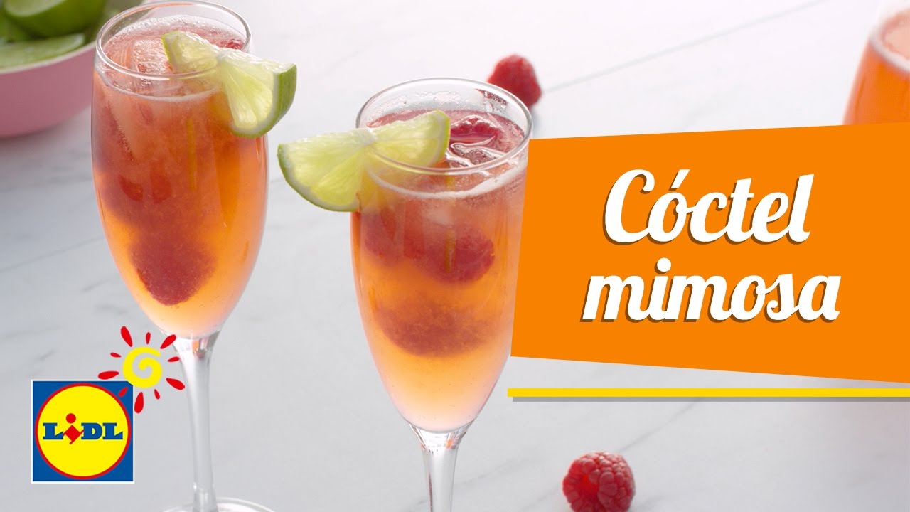 Mimosa SIN ALCOHOL🍹🍓| Recetas de Cócteles | Lidl España - YouTube