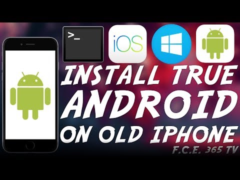 How To Install Legit ANDROID (Dualboot) On Older IPhone / IPod Touch (Windows Tutorial)
