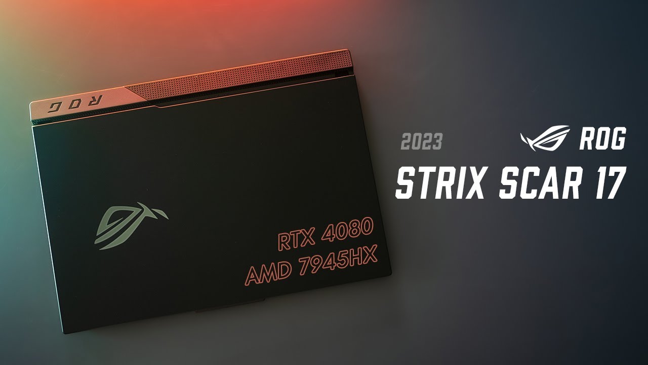 video Asus ROG Strix Scar 17 G733 (2023)