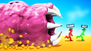 Escape From A GIANT SANDWORM!