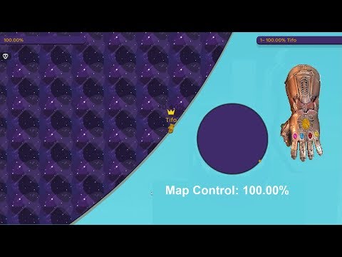 Paper.io 2 Map Control: 100.00% [Cyber Punk] 