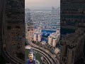landscape over time in Palm Jumeirah, Dubai 🇦🇪#status #youtubeshorts
