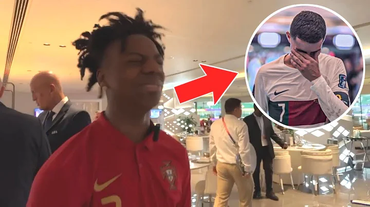 ishowspeed reacts to Ronaldo crying after Portugal gets out of Fifa World Cup 2022