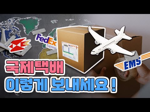 캐노유 Vlog 국제택배 이렇게 보내세요 Feat 명절맞이 택배보내기 