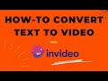 How to convert text to with inai