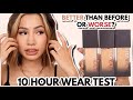 NEW & REFORMULATED | HUDA BEAUTY FAUX FILTER LUMINOUS MATTE FOUNDATION | WEAR TEST REVIEW