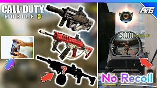 6 Senjata + Attachment NO RECOIL di COD Mobile Season 9 | Ranked Call of Duty: Mobile