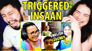 TRIGGERED INSAAN | (This Video Broke Jaby!) | Legends of English - Funniest English Fails | Reaction