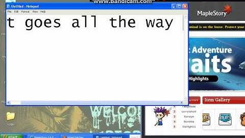 Maplestory problem please help! :(