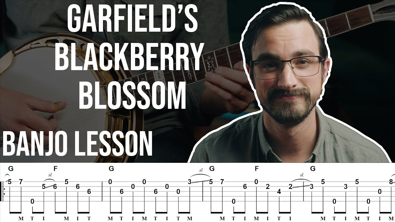 Garfield's Blackberry Blossom // Bluegrass Banjo Lesson