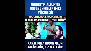 Fahrettin Altun'un oğlunun önlenemez yükselişi! Timur Soykan anlattı
