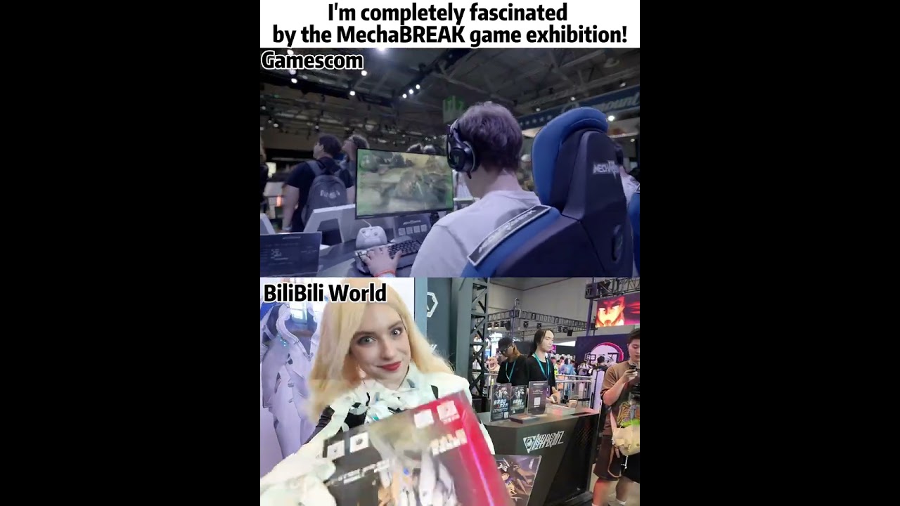 I'm completely fascinated by the MechaBREAK game exhibition!