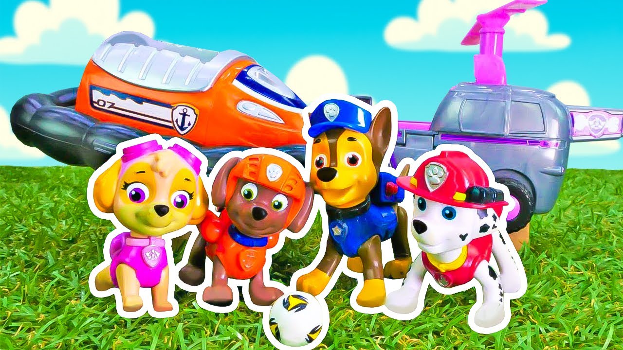 🐾🎒 Juegos de la Patrulla Canina en la Guardería Infantil | Video de Juguetes