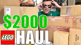 MASSIVE $2000+ LEGO Star Wars & LEGO Pirates of the Caribbean HAUL