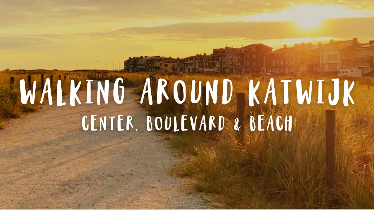 Walking around Katwijk (Dutch coastal town)