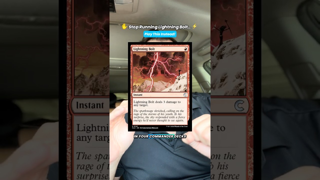Stop Running Lightning Bolt In Your Commander Deck… Play This Instead!