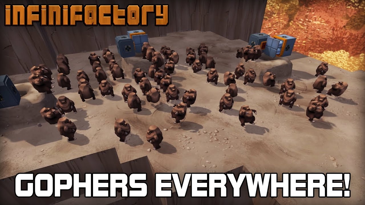 WHERE DID ALL THESE GOPHERS COME FROM?!?! (Infinifactory #09) - YouTube