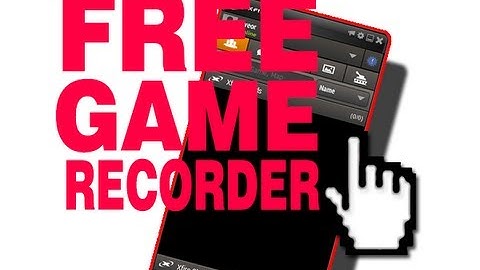 Best Free Game Recorder Full resolution + Free download