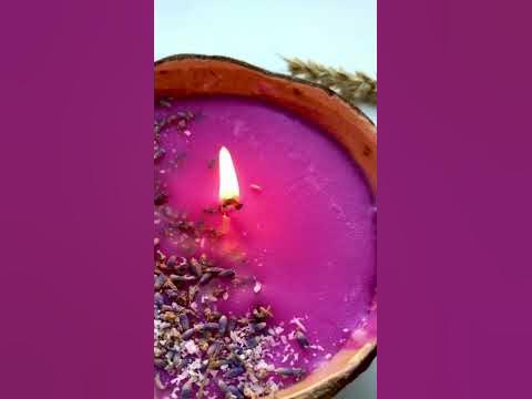 СВЕЧИ В КОКОСОВОЙ СКОРЛУПЕ | МУЗЫКА ЧАКРА САХАСРАРА - YouTube