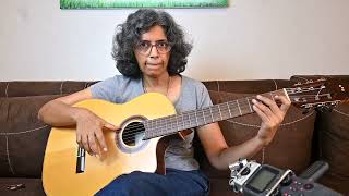 Fingerstyle exercise for playing songs..