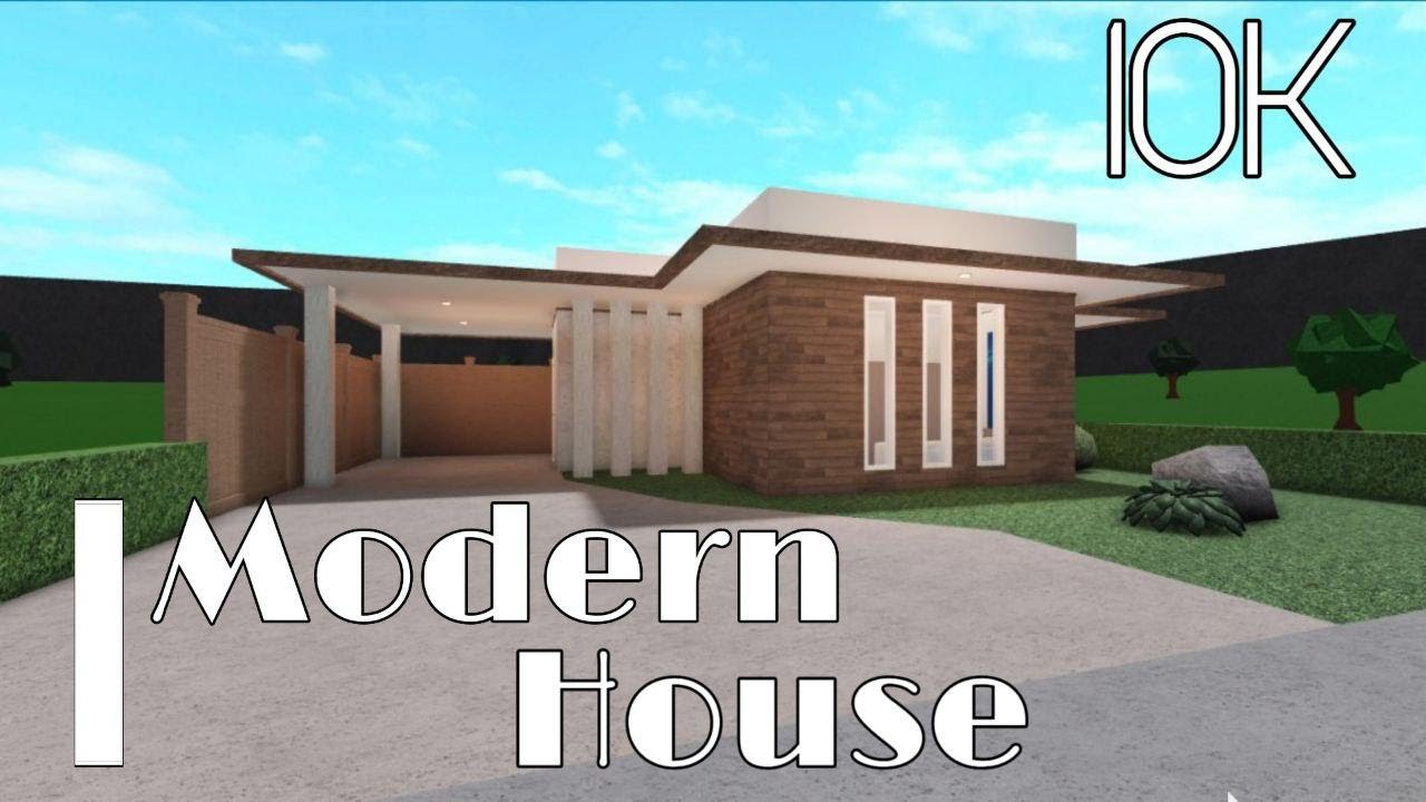 Bloxburg 10k Modern Starter House No