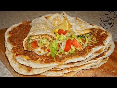 Lahmacun XXL | Ahmet Kocht | türkisch kochen | Folge 368