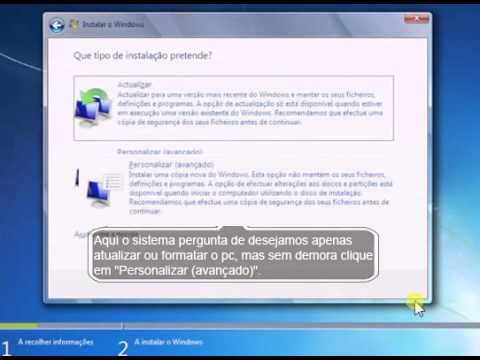 Resultado de imagem para simulador de formataÃ§Ã£o windows 7