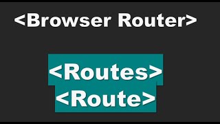 How to use router in react js