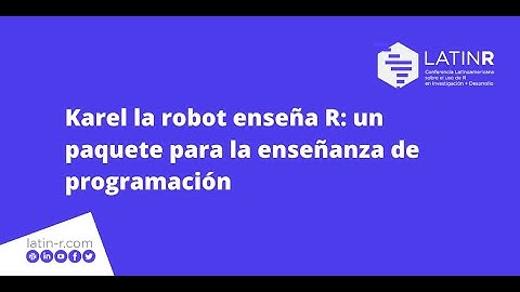 karel: paquete para enseñar programación (Marcos Prunello)