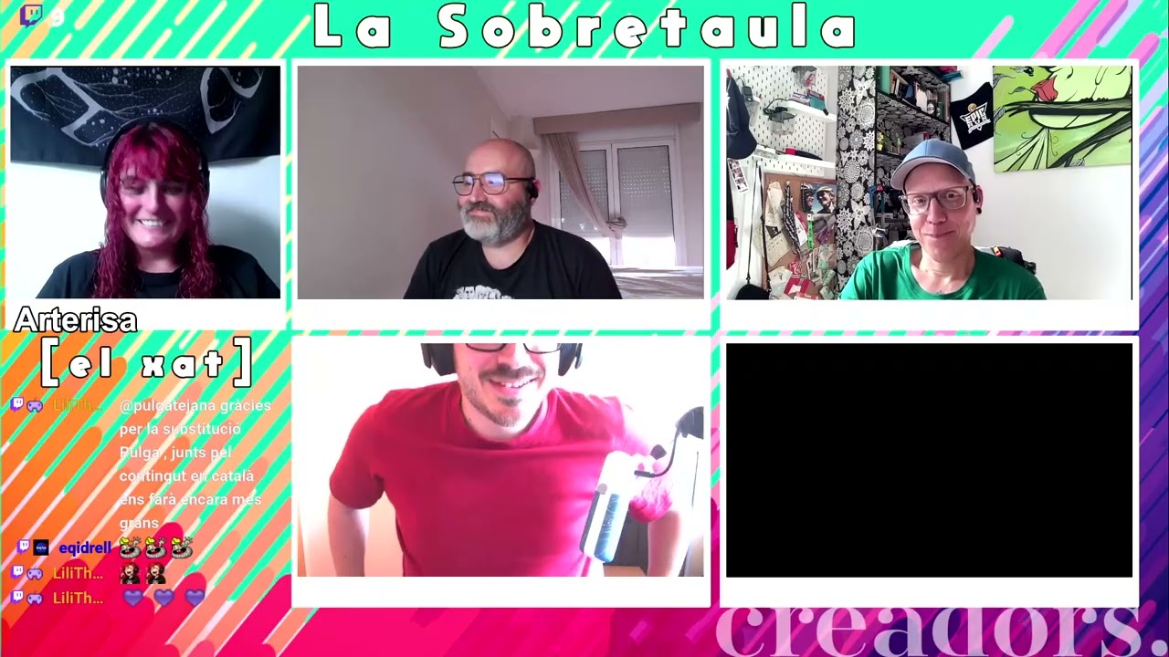 La Sobretaula | Juny/Juliol'26: EdCaballer, OnaSintètica i Pulgatejana | creadorstv