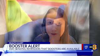 U vaxxed VDH texts reminder to get the COVID-19 bivalent booster