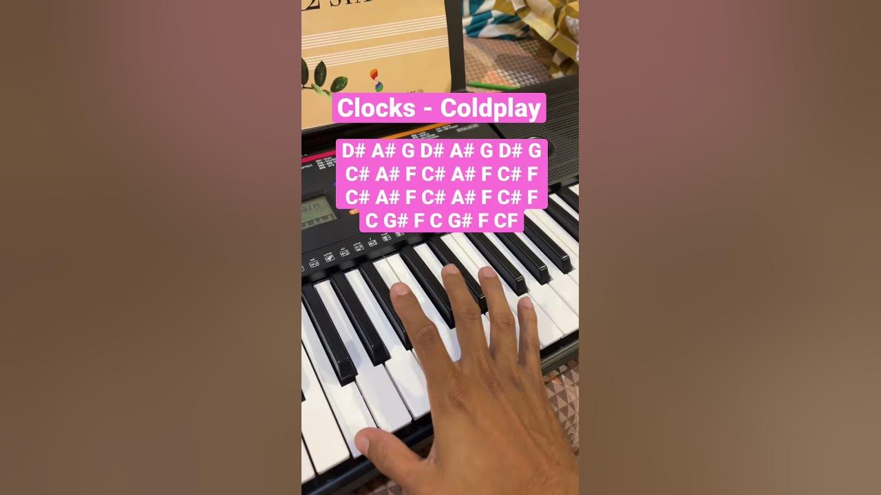 Clocks - Coldplay Easy Simple Piano Lesson with notes #pianolesson #pianonotes #keyboard #coldplay Clocks - Coldplay Easy Simple Piano Lesson with notes #pianolesson #pianonotes #keyboard #coldplay