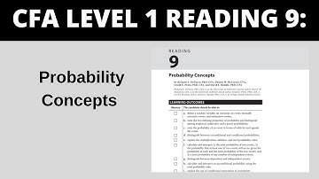 Probability Concepts - CFA Reading 9 Level 1