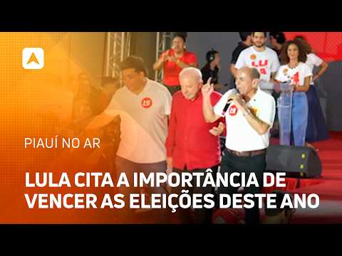 Politics in the Air: In political act, Lula cites the importance of winning this year's elections