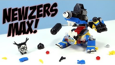 LEGO Mixels Series 9 Newzers Screeno Camsta & Myke PDF Max Opening Build