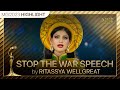 Stop the War Speech by Ritassya Wellgreat - 5th Runner-Up