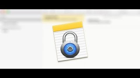 How to create password protected Notes on MacBook