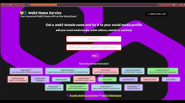 Web3 Name service