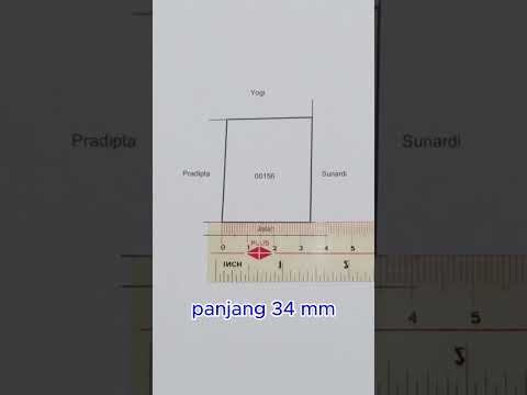 menentukan panjang tanah
