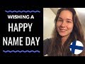 HAPPY NAME DAY in Finnish | KatChats