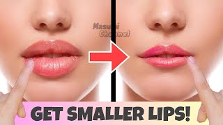 14mins Get Slimmer & Thinner Lips Naturally with this Exercise & Massage | Reduce Mouth Sagging